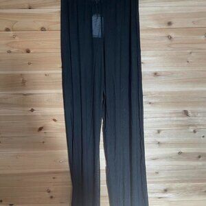 Black Swim Cover Pants Size